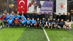 MAHALLEM FUTBOL TURNUVASI'NDA İLK DÜDÜK ÇALDI
