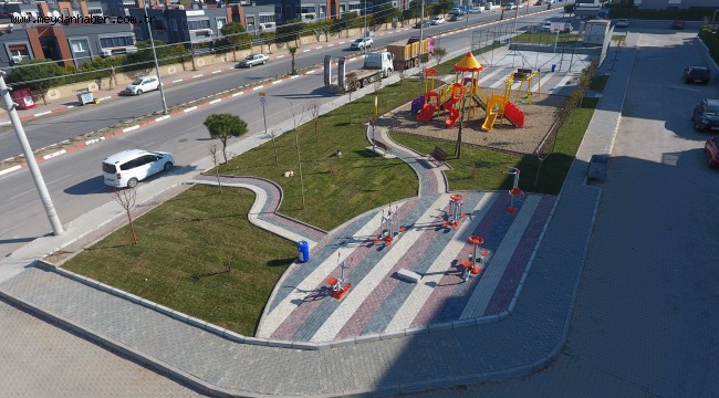 Menderes'te Park Çalışmalarına Tam Gaz Devam