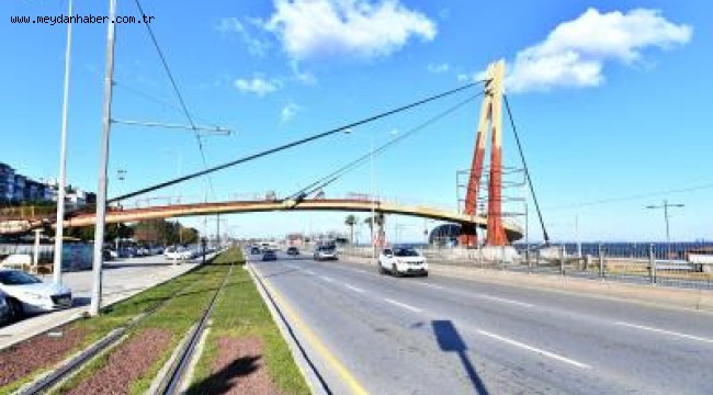Mustafa Kemal Sahil Bulvarı'nın 300 metrelik bölümünde trafik akışı değişiyor