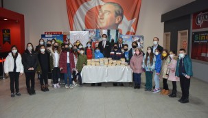 Öğrencilerden kitap kampanyasına büyük destek