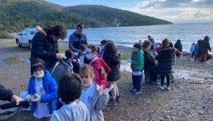 ÖĞRENCİLERLE GERİ DÖNÜŞÜMDE FARKINDALIK ÇALIŞMALARI