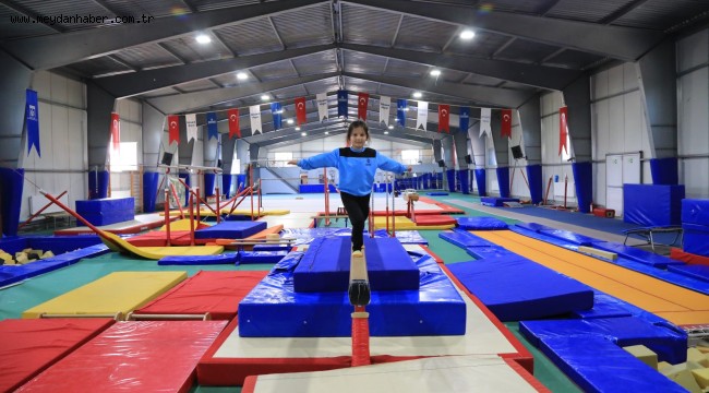 Olimpiyat şampiyonları bu salonda yetişecek