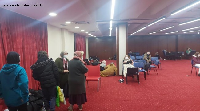 OTOGARDA KALAN YOLCULAR MİSAFİR EDİLİYOR