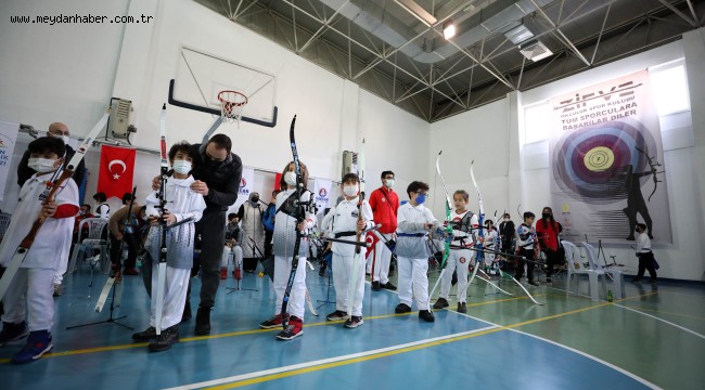 SİNCAN BELEDİYESİNDEN OKÇULUK SPORUNA GÖNÜL VERENLERE DESTEK  