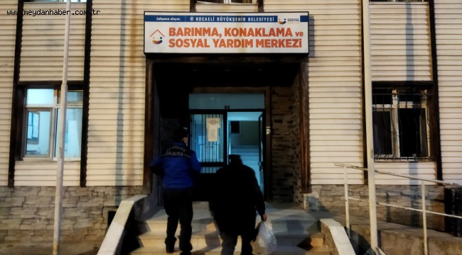 Sokaktan kurtarıldı Barınma Merkezine yerleştirildi  