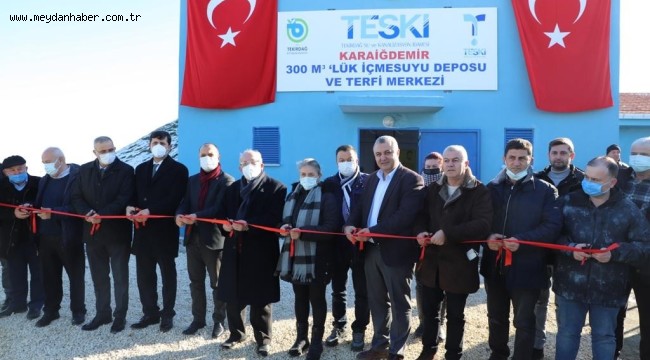               TÖRENLE HİZMETE AÇILDI