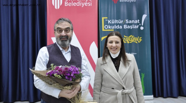 YAZAR DR. SENAİ DEMİRCİ "KÜLTÜR SANAT OKULDA BAŞLAR"IN KONUĞU OLDU