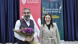 YAZAR DR. SENAİ DEMİRCİ "KÜLTÜR SANAT OKULDA BAŞLAR"IN KONUĞU OLDU