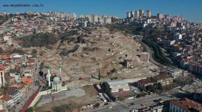 421 bina yıkıldı, hafriyat kaldırılmaya başlandı