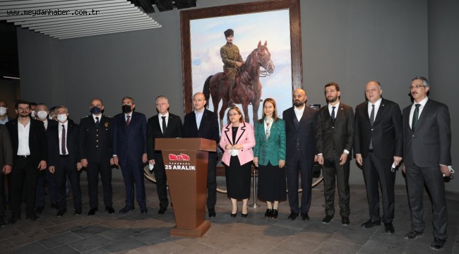 BAKAN SOYLU 25 ARALIK KAHRAMANLIK PANORAMASI VE MÜZESİ'Nİ GEZDİ