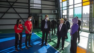 BAŞKAN BÜYÜKKILIÇ'IN SPOR PROJESİNE YOĞUN İLGİ