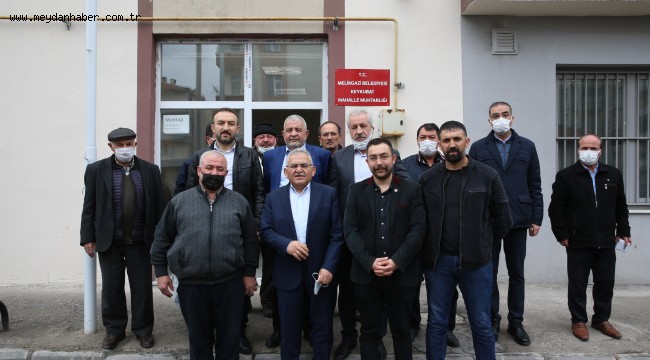 BAŞKAN BÜYÜKKILIÇ KEYKUBAT MAHALLESİ SAKİNLERİ İLE BULUŞTU