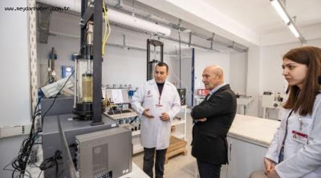 Başkan Soyer Egeşehir Laboratuvarı'nı inceledi