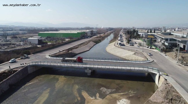 Başyiğit ile Kanal Yolunu birleştiren köprü ve bağlantı yolları tamamlandı