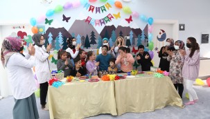 BÜYÜKŞEHİR ENGELSİZ ÇOCUK EVİ'NDE "DOĞUM GÜNÜ" KUTLAMASI ​​​​​​​