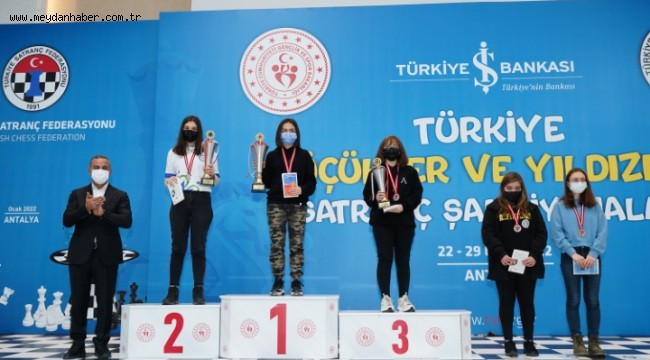 Büyükşehir Sporcusu Satrançta Türkiye 2'ncisi Oldu