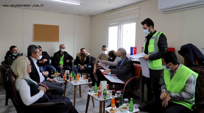 ÇALIŞMALARI DEVAM EDEN 5 PROJE YERİNDE İNCELENDİ