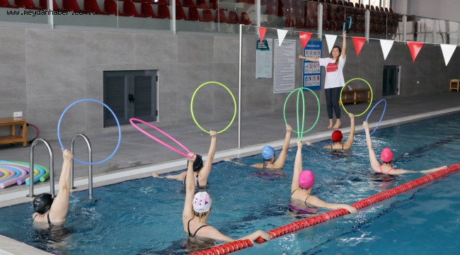 ÇANKAYALILAR HAVUZDA STRES ATIYOR 