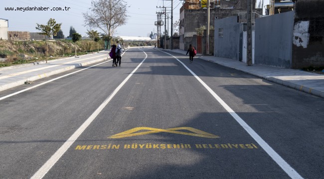 ÇAY MAHALLESİ'NİN GÜNEYİNDEKİ ASFALT ÇALIŞMALARI SONA YAKLAŞTI