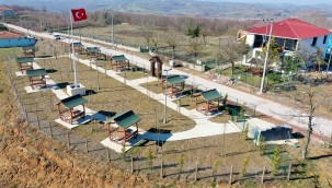 Çubuklubala'ya seyir teraslı mesire alanı