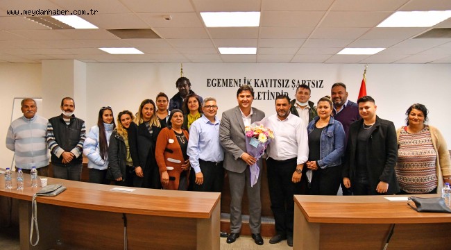 Fethiye Muhacirler Derneği'nden Karaca'ya anlamlı ziyaret