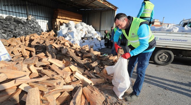 Gaziemir'de atık dallar evleri ısıtacak