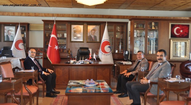 GÜLŞEN BAŞKAN VELİ GÖK'Ü ZİYARET ETTİ