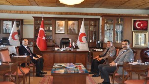 GÜLŞEN BAŞKAN VELİ GÖK'Ü ZİYARET ETTİ