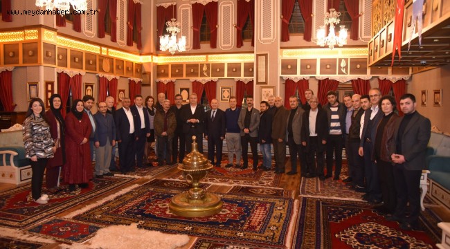 HEMŞEHRİ DERNEKLERİ YUNUS EMRE KÜLTÜR PARKI'NI ÇOK BEĞENDİ