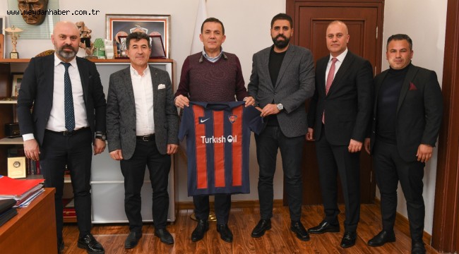 İçel İdman Yurdu'ndan Başkan Abdullah Özyiğit'e teşekkür