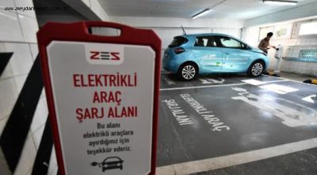 İzmir'de sürdürülebilir ulaşım Elektrikli araçlar için şarj istasyonu sayısı artıyor