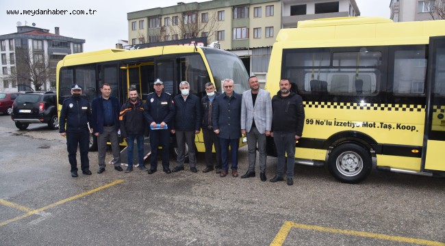 İzzetiye Motorlu Taşıtlar Kooperatifi'nin yenilenen araçları tanıtıldı