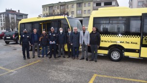 İzzetiye Motorlu Taşıtlar Kooperatifi'nin yenilenen araçları tanıtıldı