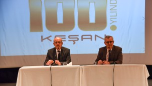 Keşan'ın 100. yılında düzenlenecek 100 etkinlik ortak akıl ile planlanıyor
