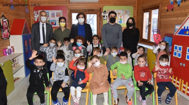 MURADİYELİ MİNİKLER AĞIZ VE DİŞ SAĞLIĞININ ÖNEMİNİ ÖĞRENDİ