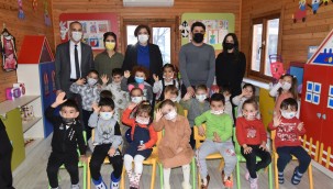 MURADİYELİ MİNİKLER AĞIZ VE DİŞ SAĞLIĞININ ÖNEMİNİ ÖĞRENDİ