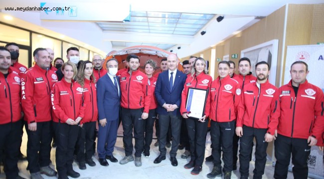 OBAK akreditasyon sertifikasını İçişleri Bakanı'ndan aldı