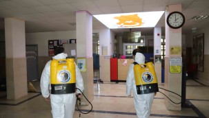 Okullarda İkinci Dönem Öncesi Hijyen Çalışmaları Başladı