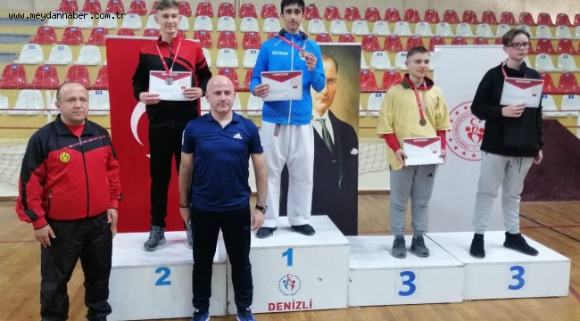 PAMUKKALE BELEDİYESPORLU SPORCULARDAN 4 DERECE DAHA