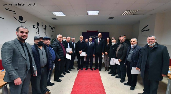 POLATLILI MUHTARLAR ABB BİLGİSAYAR KURSUNU BAŞARIYLA TAMAMLADI