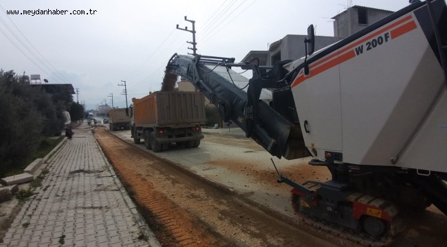 SAMANDAĞ'A KALICI BETON ASFALT