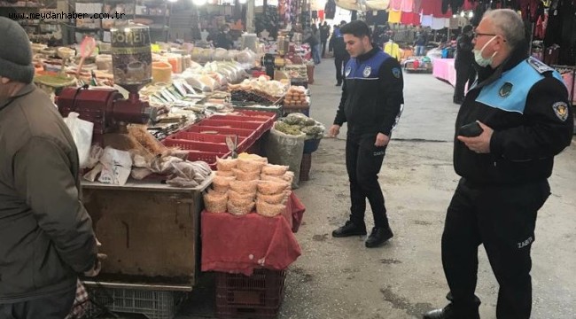 Turgutlu Belediyesi Zabıta Ekiplerinden Sıkı Denetim