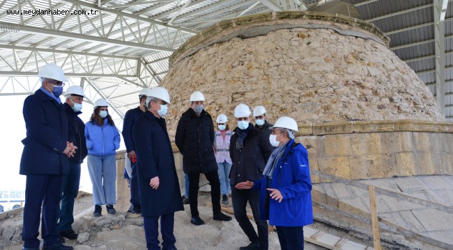 Valimiz Restorasyon Çalışmalarını Yerinde İnceledi