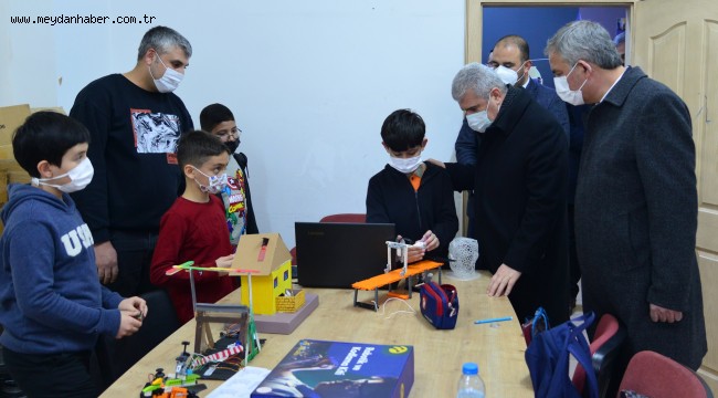 Valimizden Bilim ve Sanat Merkezine Ziyaret