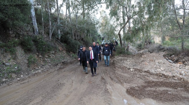 YANAN ALANLARI KAÇAK HAFRİYATLA DOLDURDULAR