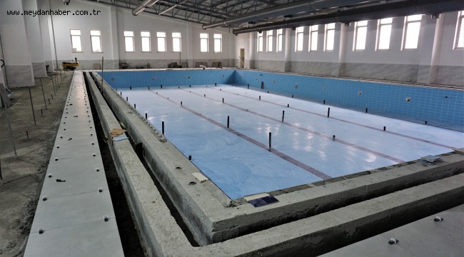 Yarı Olimpik Yüzme Havuzu Yapım Çalışmaları