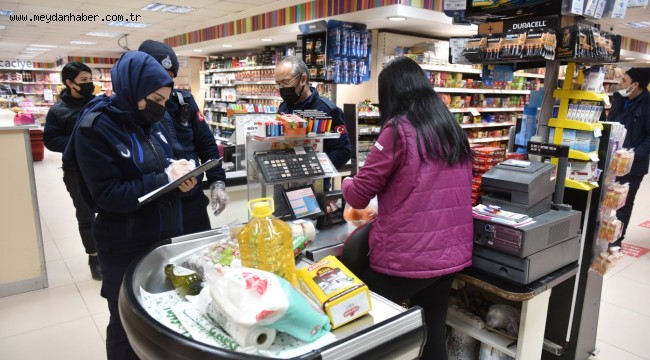 Zabıta ekiplerinden KDV indirimi denetimi