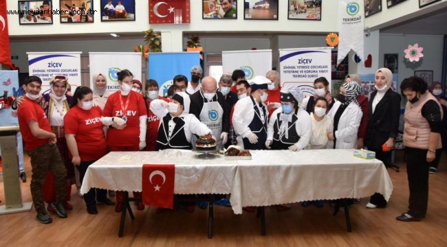 21 MART DÜNYA DOWN SENDROMU GÜNÜ KAPSAMINDA PASTA ATÖLYESİ DÜZENLENDİ