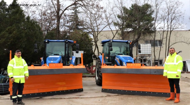 Araç parkını genişleten A Takımı karla mücadeleye destek veriyor