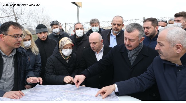 Başkan Büyükakın Osmangazi Köprüsü'ndeki trafik düğümünü çözüyoruz